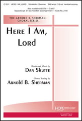 Here I Am Lord SAB choral sheet music cover